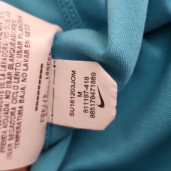 Nike Pro Shirt Mens Size M Athletic Dri-Fit Blue - Picture 9 of 10